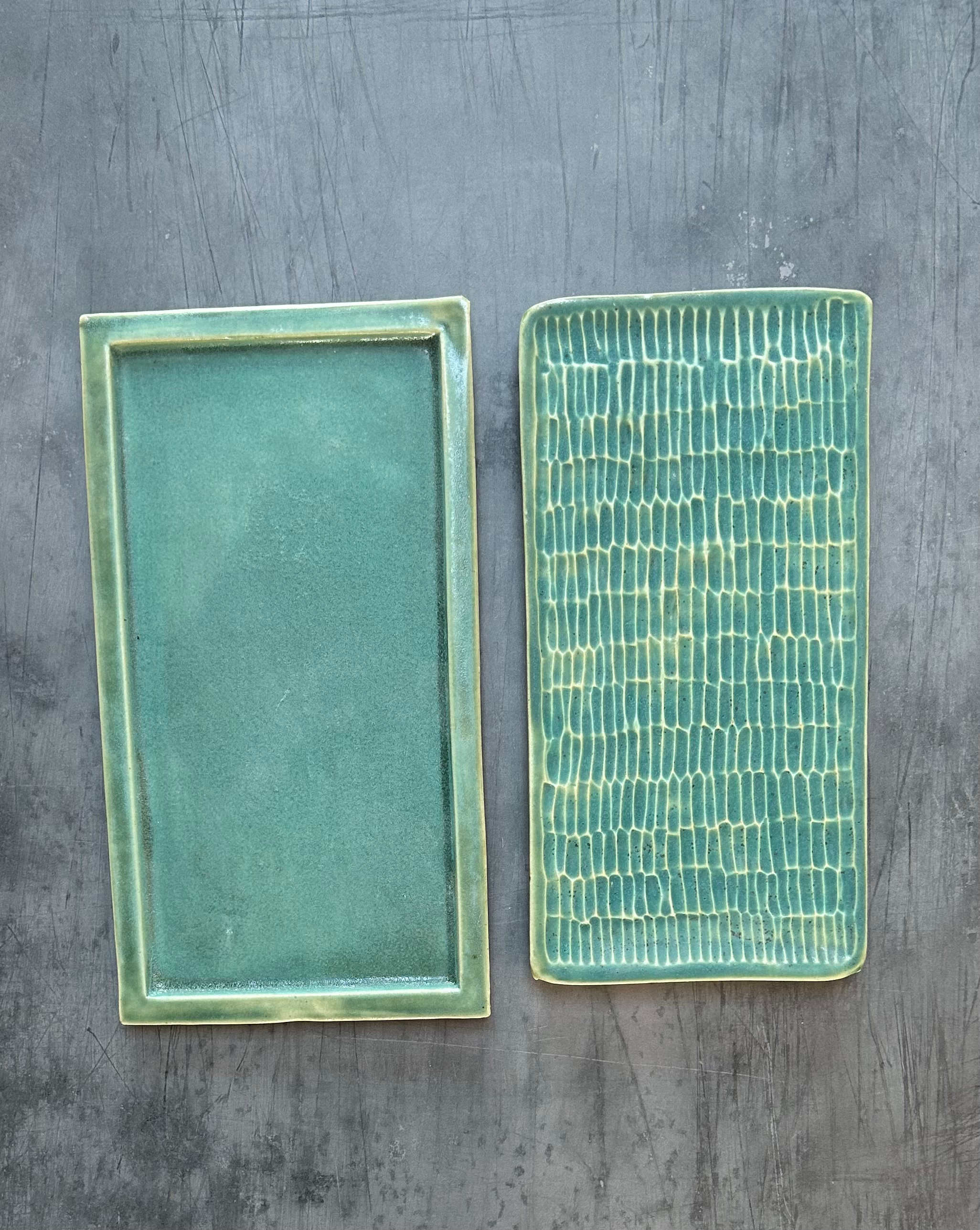 Platter duo turquoise