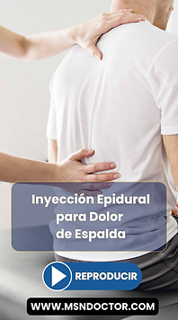 Inyección Epidural para Dolor de Espalda