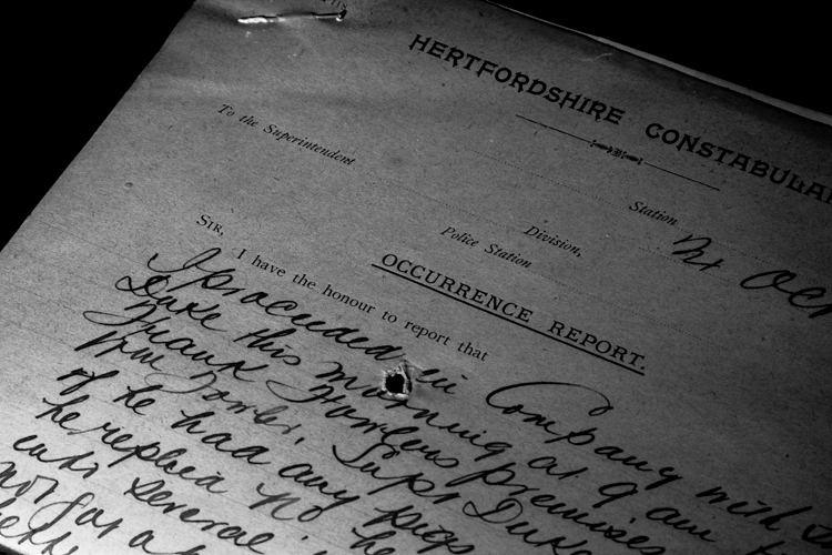 19/20th C Police Records III