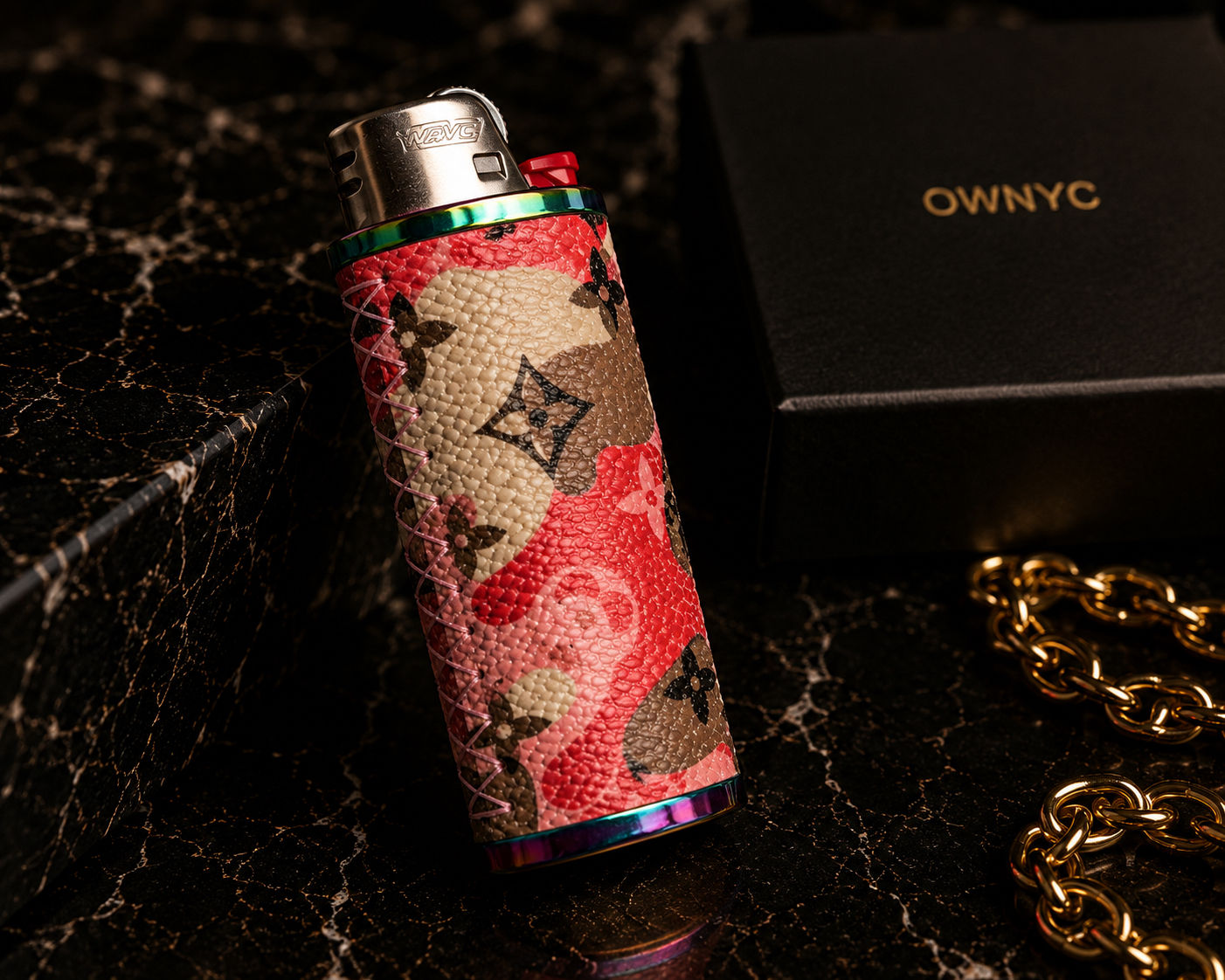 Camo LV lighter cover 