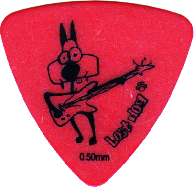 Miniatura: Palheta Lost Dog Delrin Triângulo pack com 10