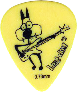 Miniatura: Palheta Lost Dog Delrin Standard pack com 10