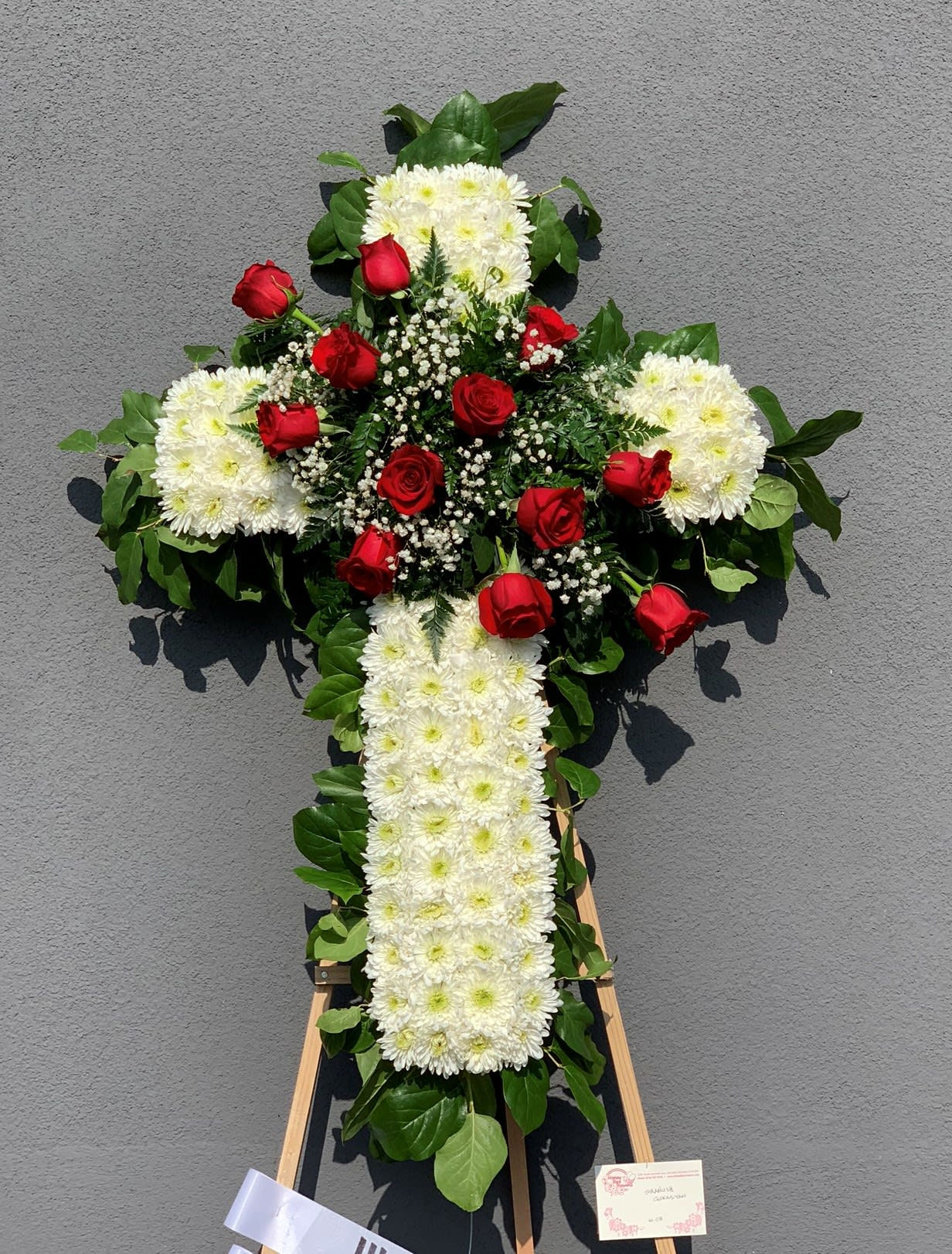 Crucifix wreath