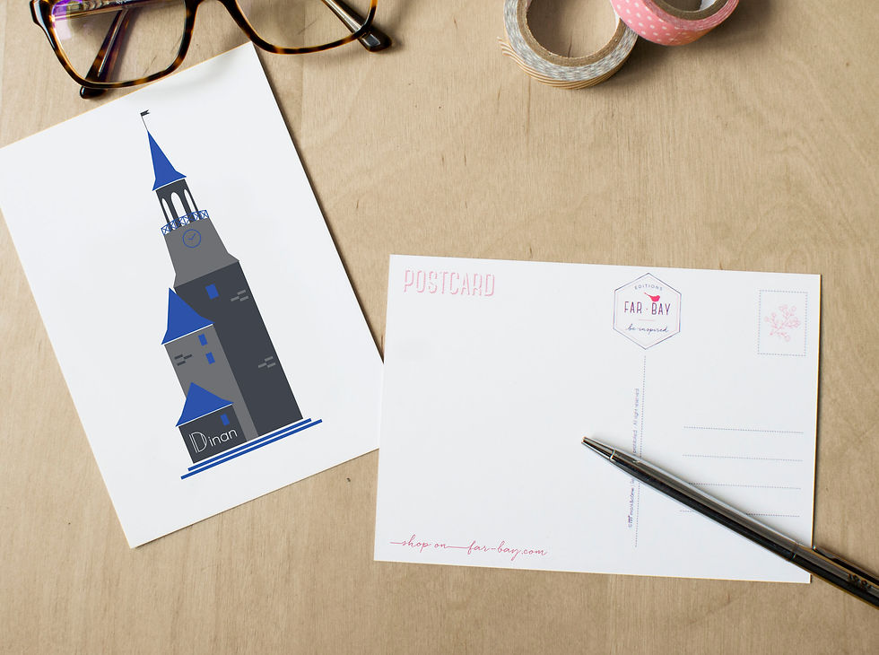 Miniature : Carte postale Dinan | Tour de l'Horloge