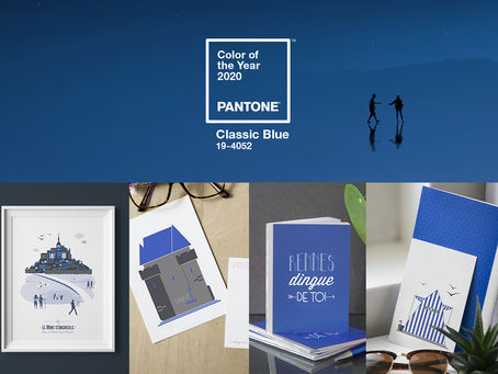 Pantone voit bleu en 2020