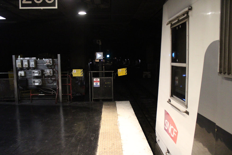 Le RER D pour Chatelet-Gare-du-Nord