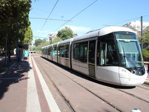 Le tramway de Rouen, opéré par Transdev