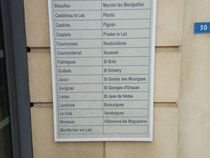 Le ressort territorial de Montpellier Méditerrannée Métropole