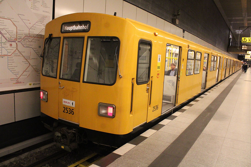 Le U-bahn de Berlin