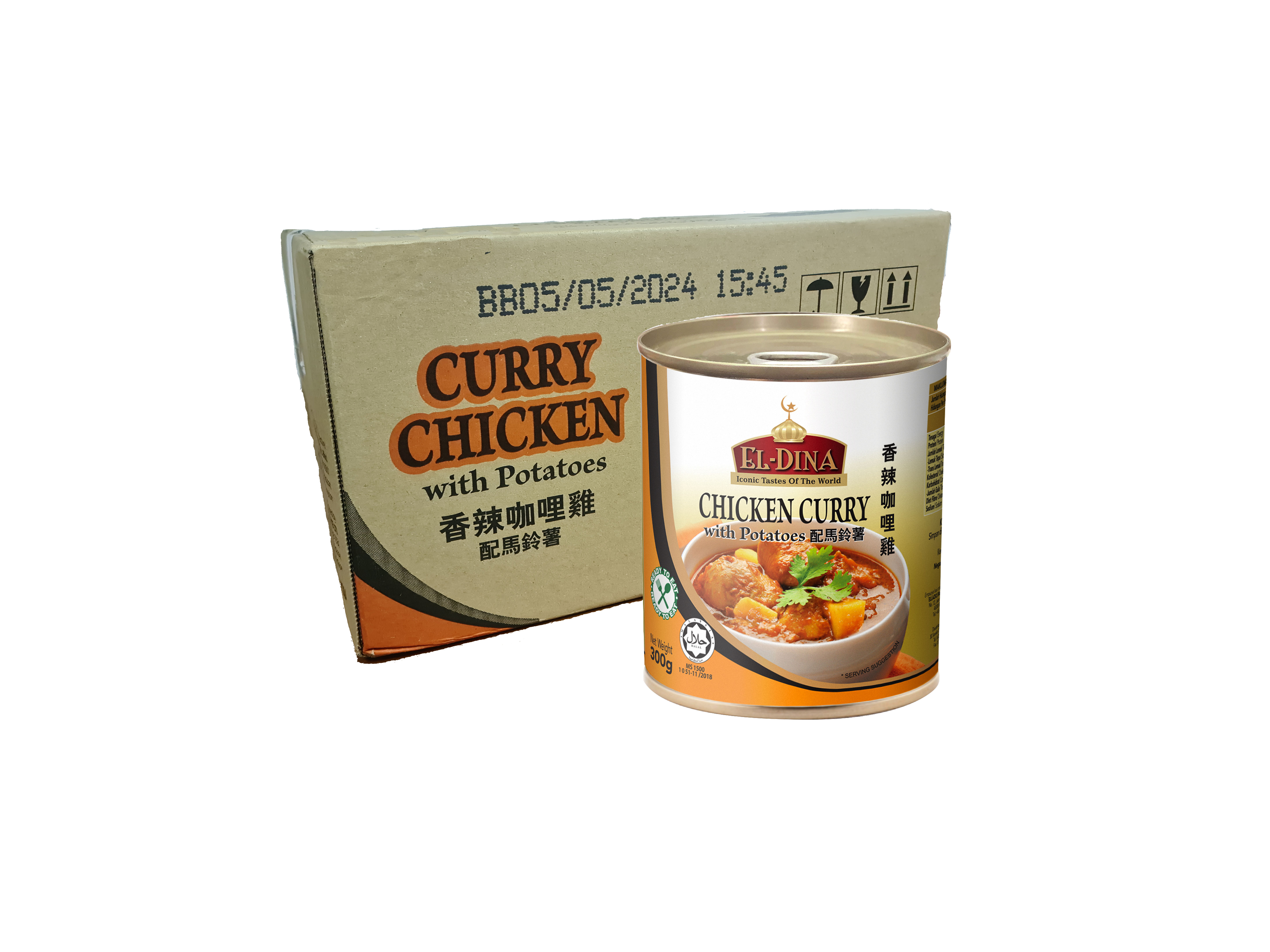 [Bundle of 24] EL-Dina Chicken Curry with Potatoes