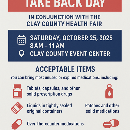 National Drug Take Back Day Set for Oct. 25