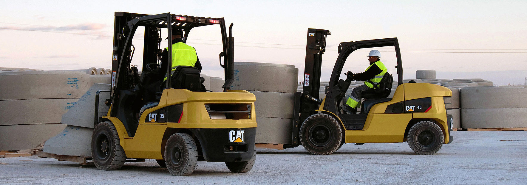 diesel and gas LPG Caterpillar forklift trucks Galway