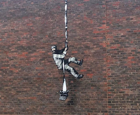 Banksy Oscar Wilde  Post Hors Medias SolArt