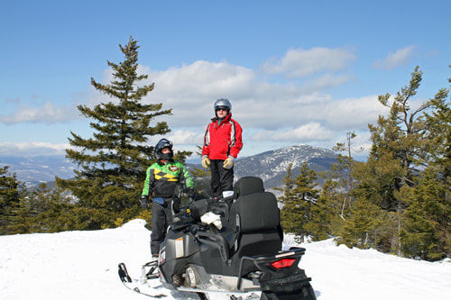 snowmobiling in north conway nh