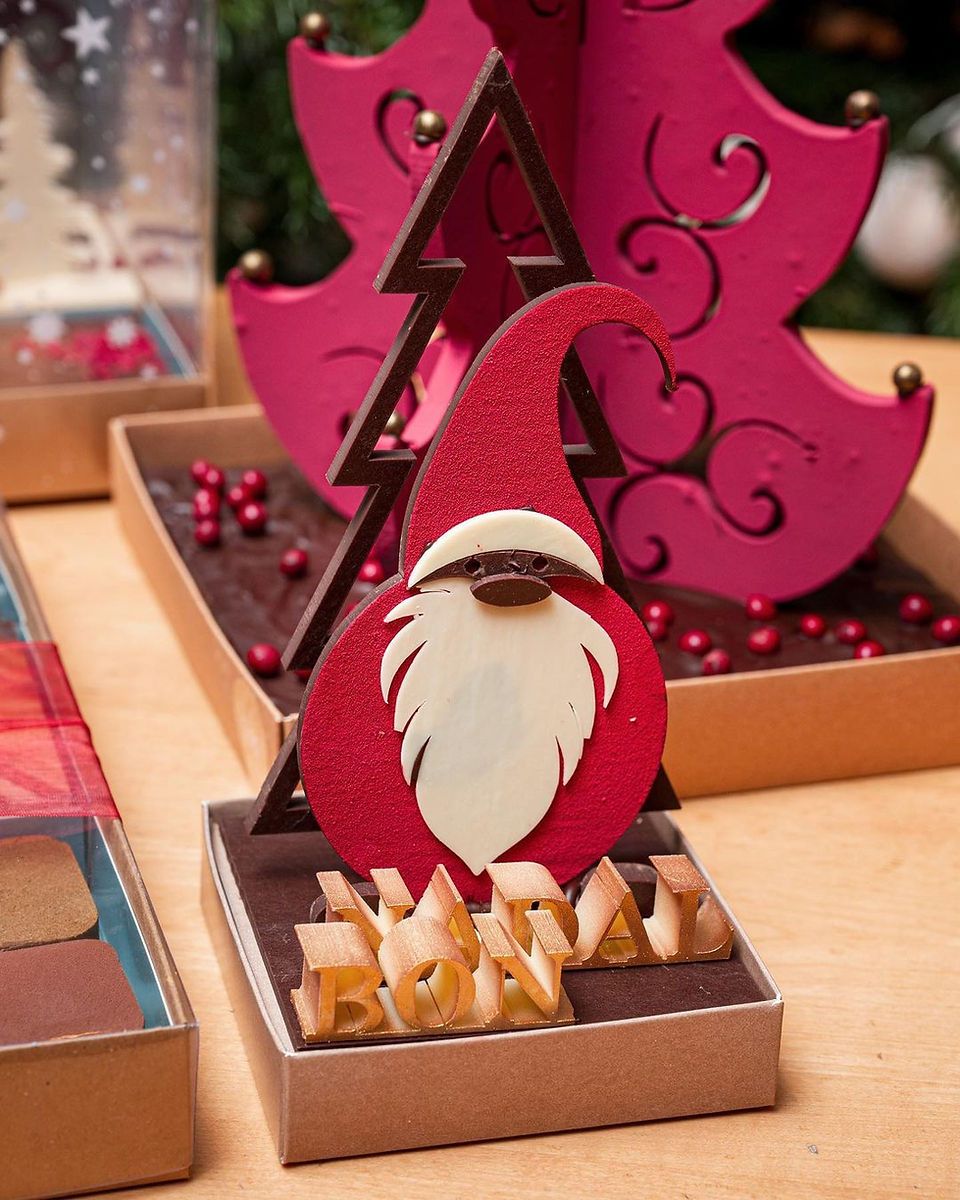 santa claus chocolate navidad decoracion regalo