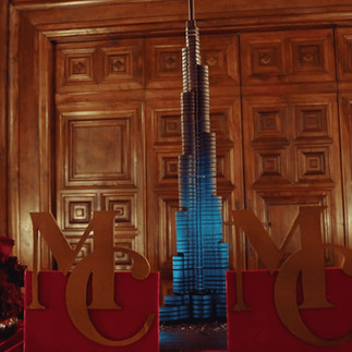 Edificio Burj Khalifa chocolate