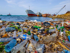 15. Bali, plastic beach