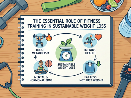 The Essential Role of Fitness Training in Sustainable Weight Loss
