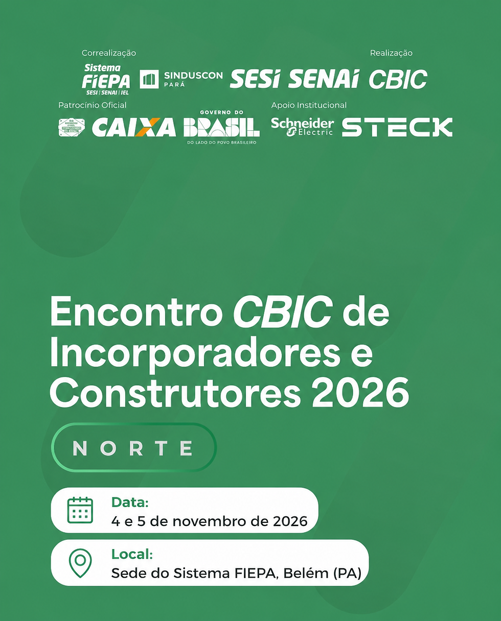 Belém recebe lideranças nacionais da indústria da construção para debater investimentos e desenvolvimento da Região Norte