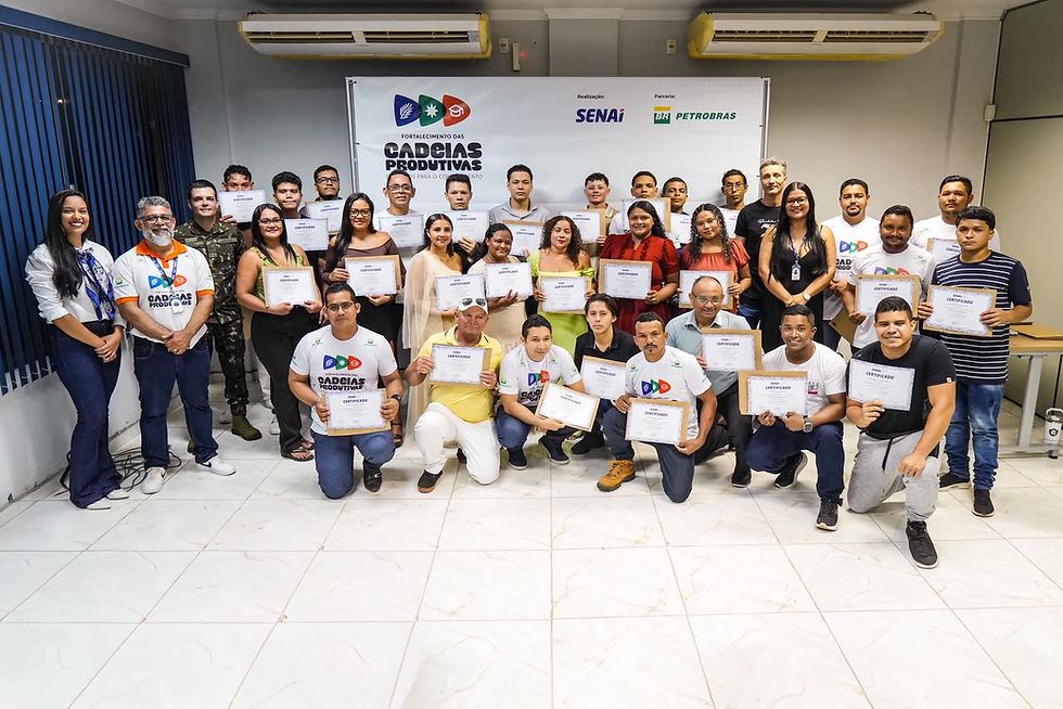 SENAI certifica alunos no curso de Eletricista de Instalações Prediais, em Abaetetuba