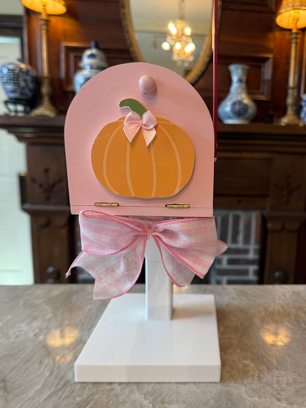 Thumbnail: Pumpkin Magnet and Bow