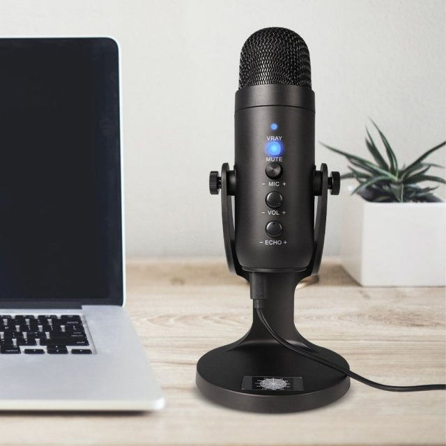 USB Microphone for Mobile Gaming and Live Recording