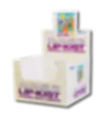 Point of purchase display box for lip balms