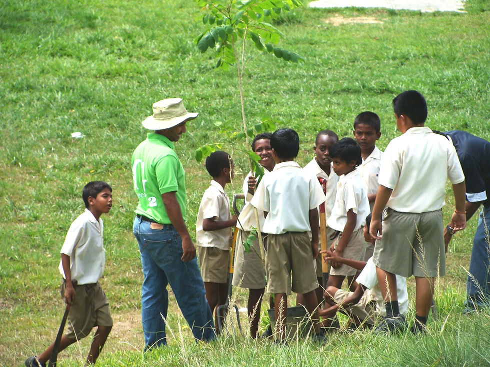 TREE PLANTING CEREMONY - PEPPER VILLAGE GOVT 055