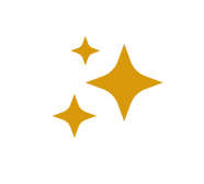 3 yellow stars.