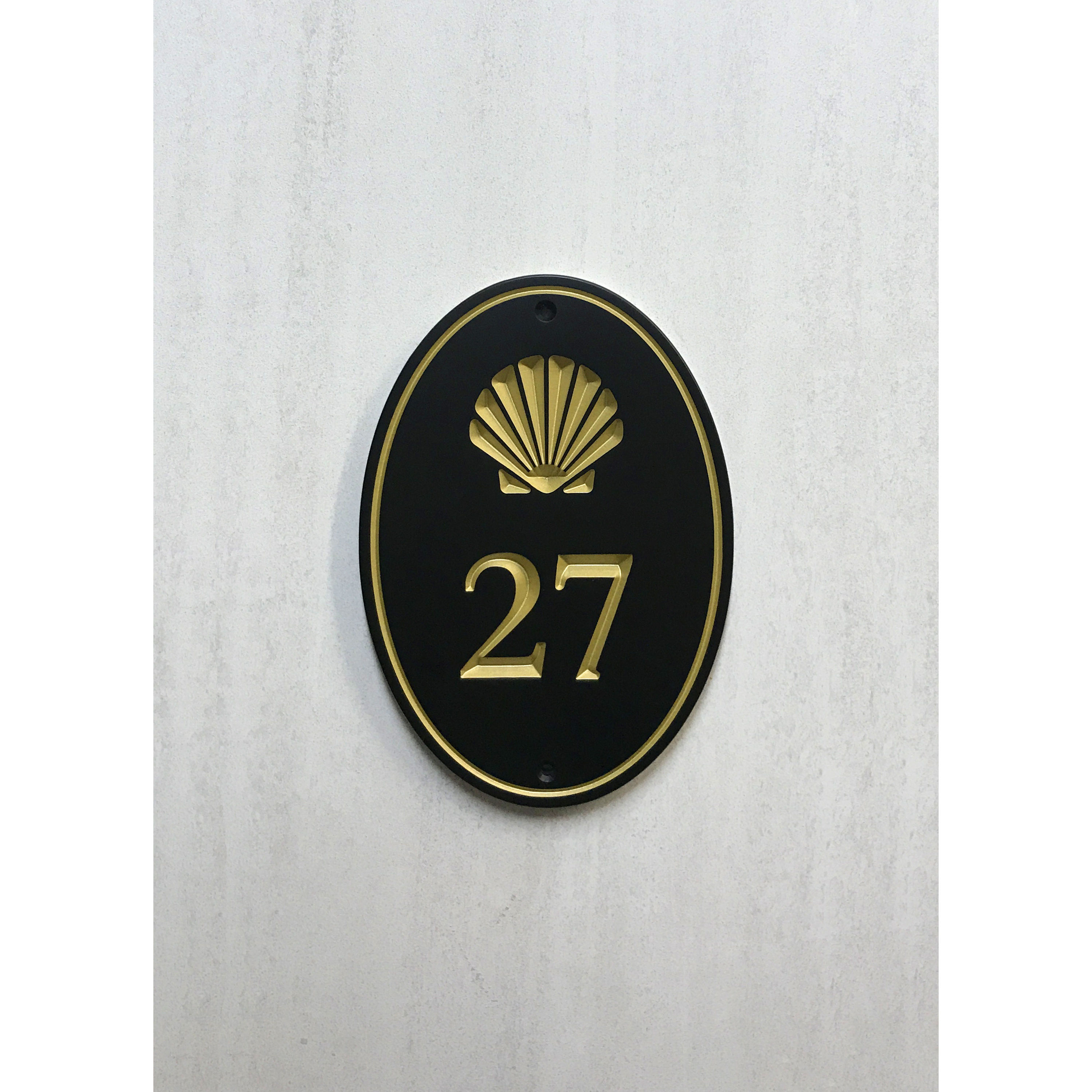 Shell Address Plate | H Cubed Specialties