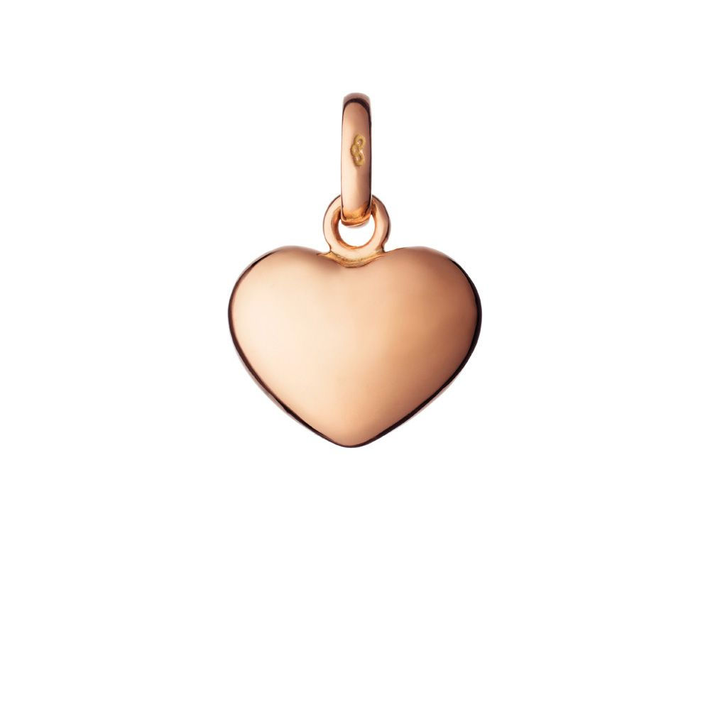 Links of London 18kt Rose Gold Heart Charm