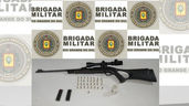Indivíduo é Preso por Posse Ilegal de Arma de Fogo em São Luiz Gonzaga