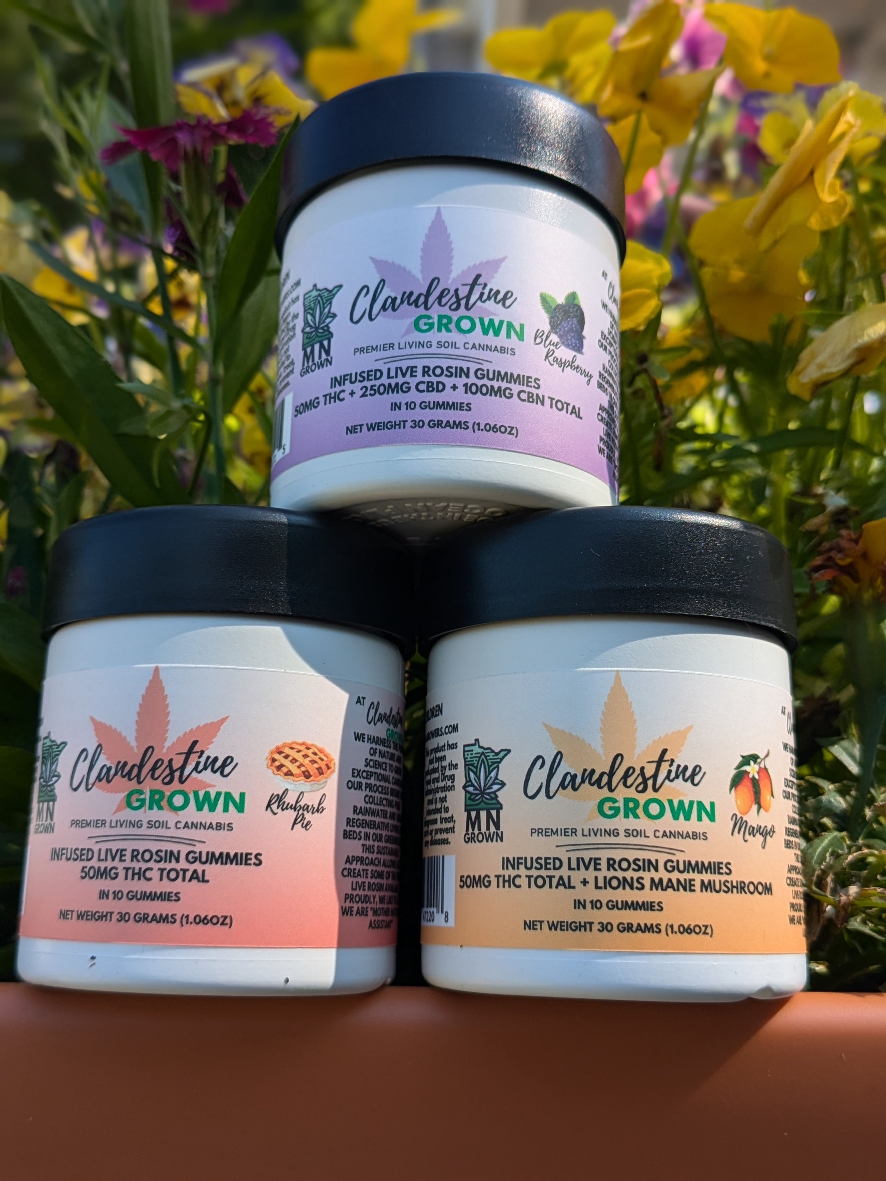 Clandestine Grown Rosin Gummies