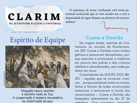  CLARIM saúda Cosme e Damião: Salve Cosme e Damião