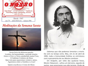 Sexta-feira da dolorosa paixão. E em memória ao Mestre Yokaanam∴