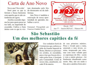 Edição de Janeiro do Jornal O Nosso: Um novo começo de esperança e reflexão