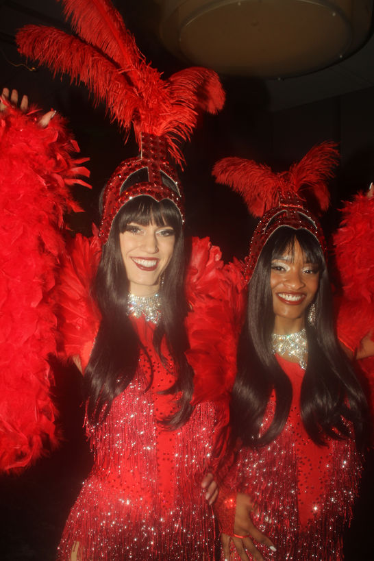 Feathered Showgirls in OKC
