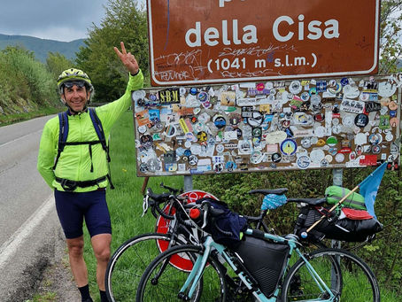 Run 3 - Dalla Via Francisca alla Via Francigena - Bike fior Viola