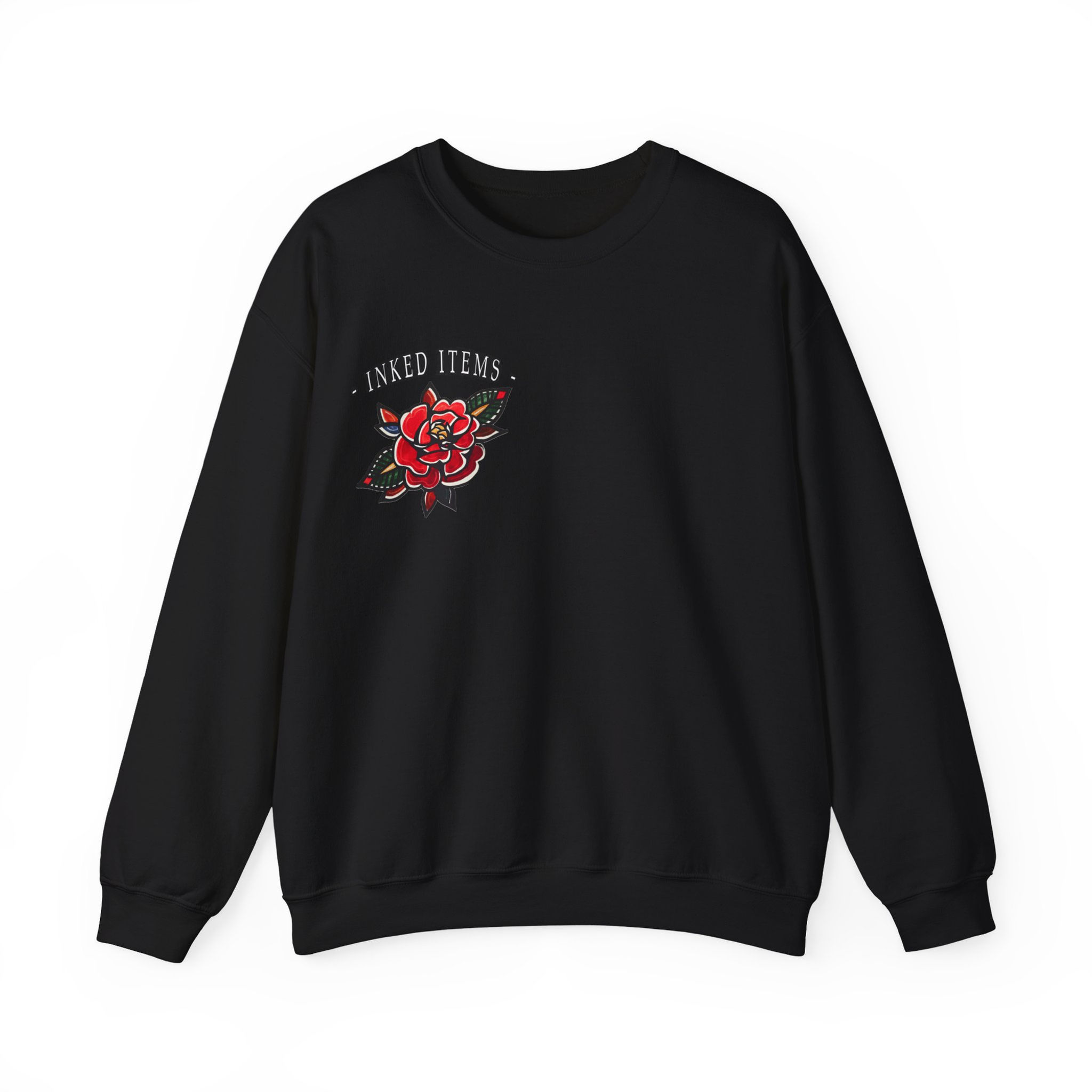 Rose Sweatshirt - Black