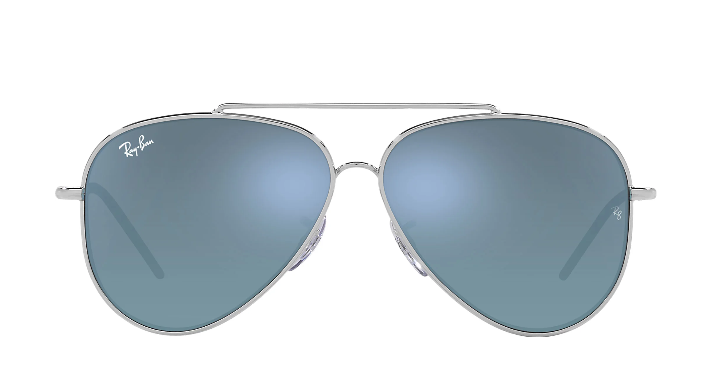 Sol RayBan Reverse Aviator Silver
