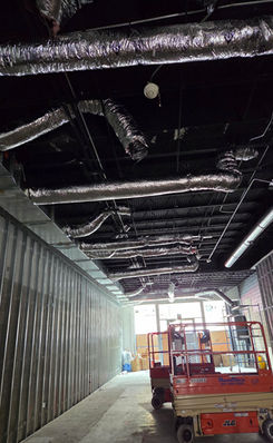 Commercial HVAC ductwork installation Chicago | Chicago Construction Crew
