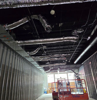 Commercial HVAC ductwork installation Chicago | Chicago Construction Crew