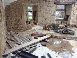 Le démontage de la toiture