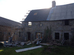 La reconstruction du pignon