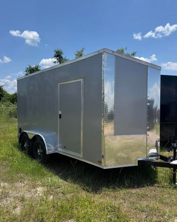 “Trailer with slant V-nose design for improved aerodynamics and sleek appearance.”

“Cargo trailer featuring slanted V-nose for better airflow and modern style.”

“Enclosed trailer with slant V-nose front for aerodynamic efficiency.”

“Utility trailer showcasing slant V-nose design for a streamlined look.”

“Black or white trailer with slant V-nose for enhanced aerodynamics and design.”