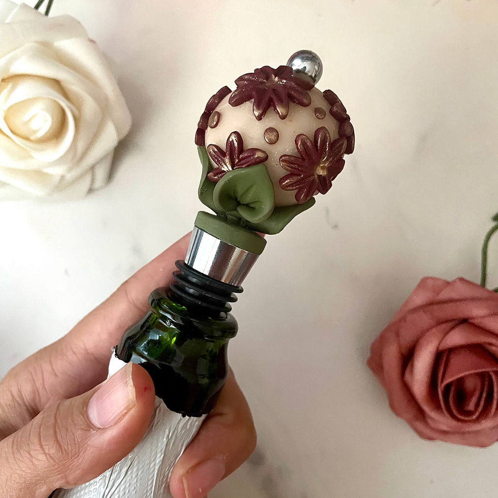 Thumbnail: Dahlia Wine Stopper