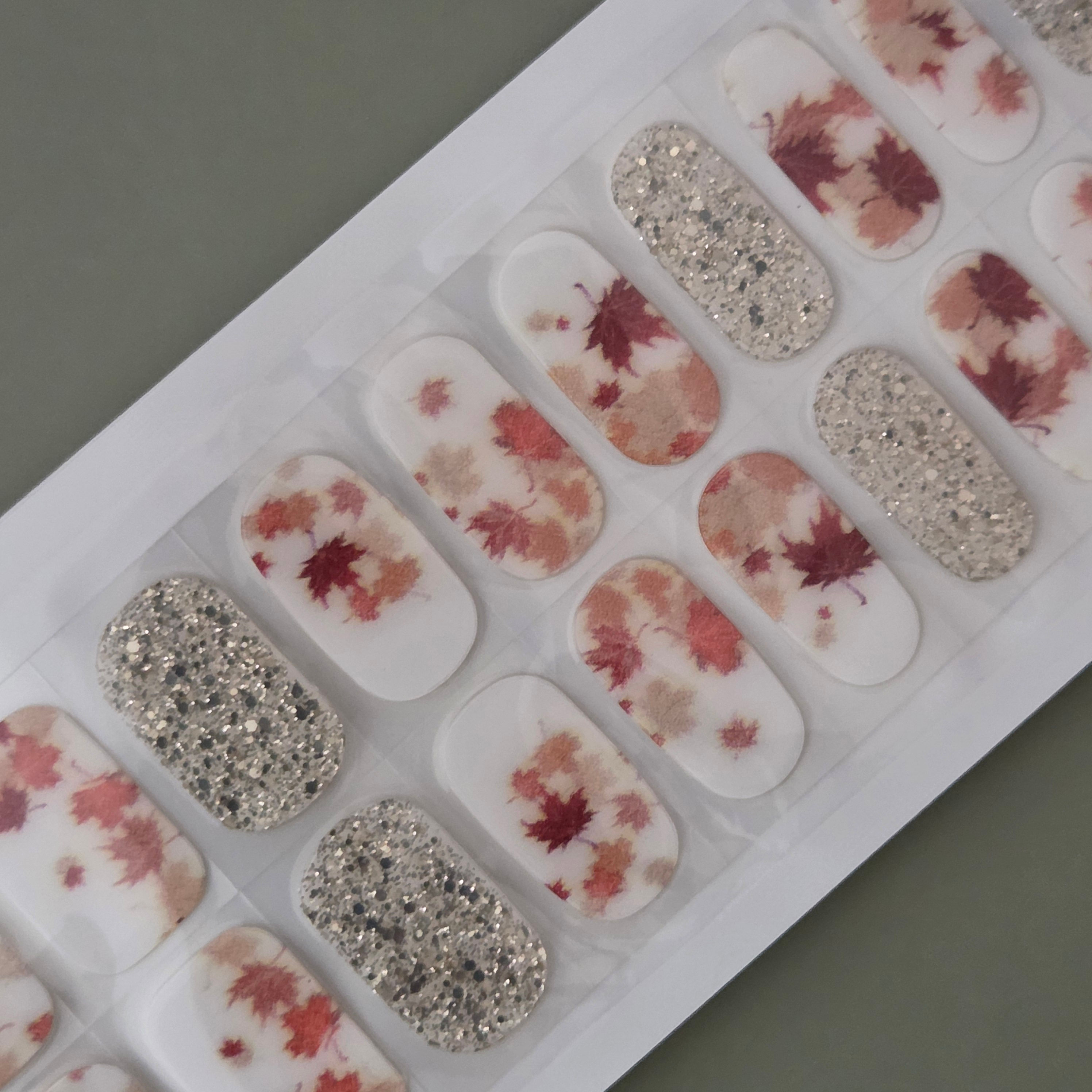 Autumn Leaves Nail Wraps