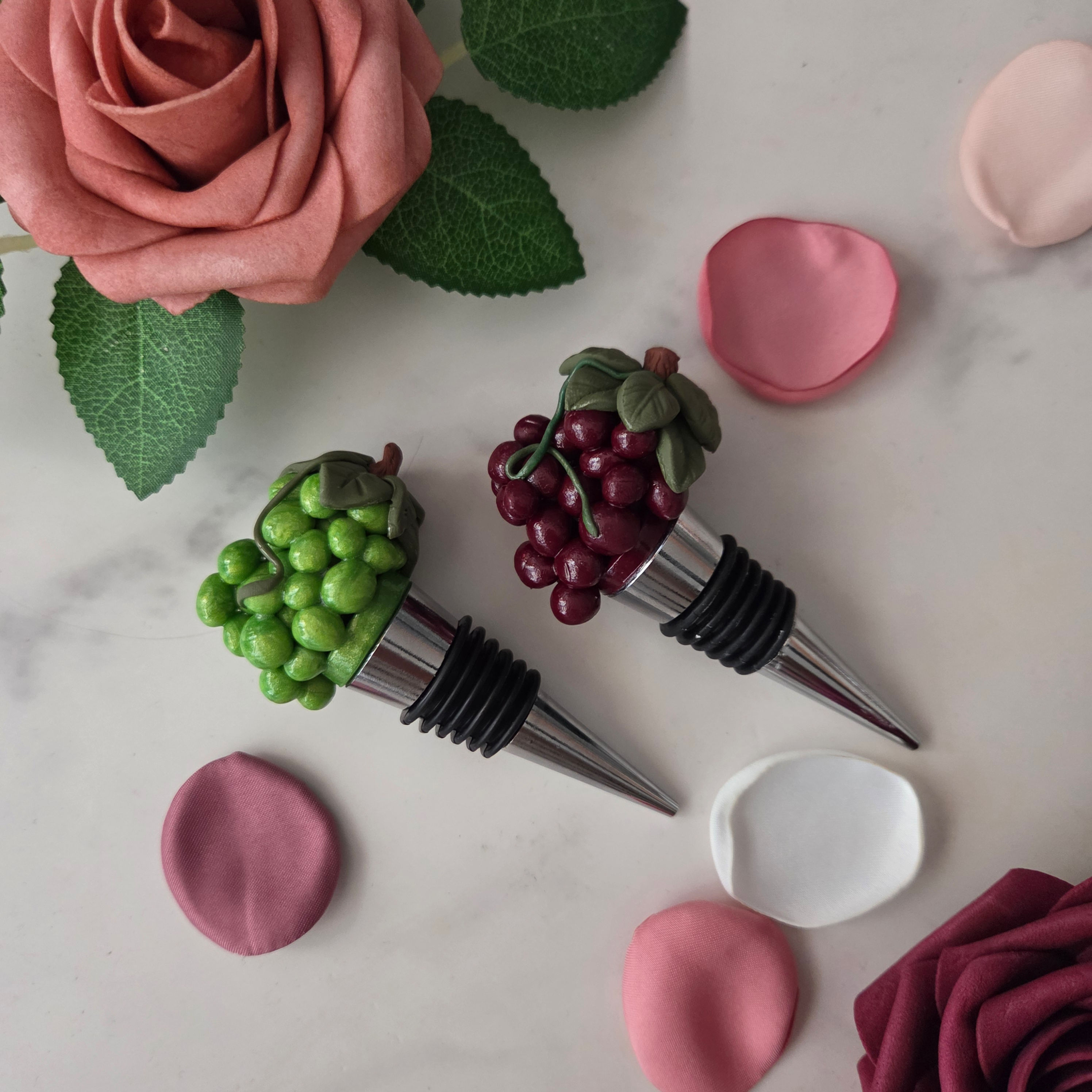 Grapes Bottle Stopper