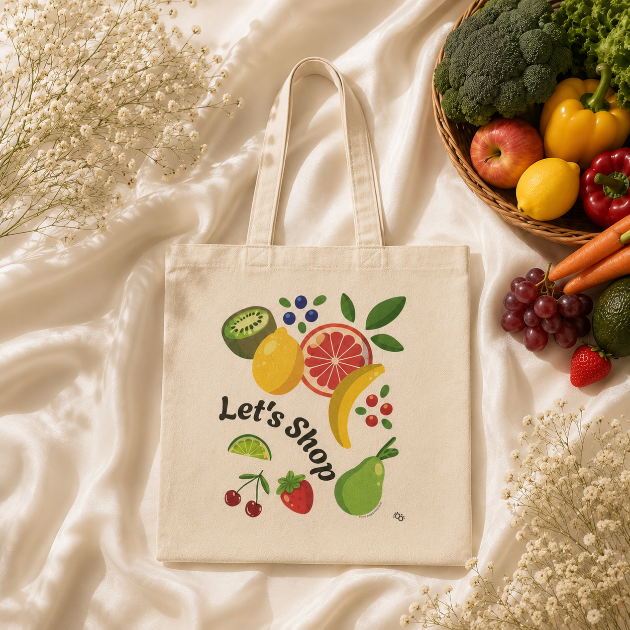 Fruit - 100% Cotton Tote Bag