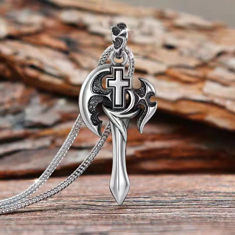Retro Punk Christian Cross